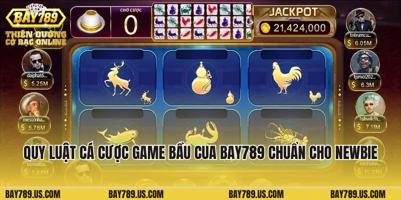 Quy luật cá cược game bầu cua Bay789 chuẩn cho newbie